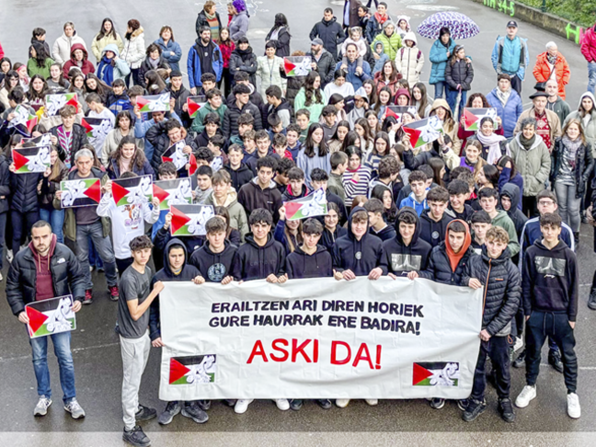 Palestinaren aldeko elkarrateratzea